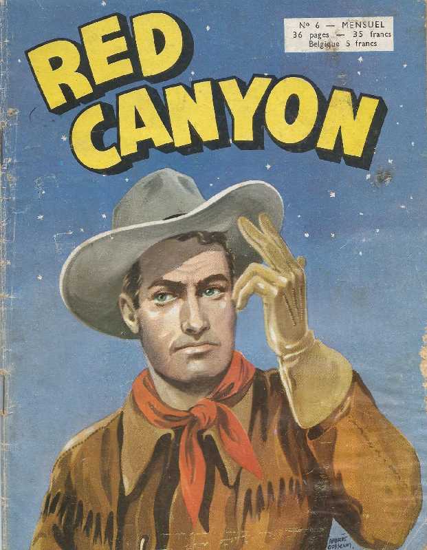 Scan de la Couverture Red Canyon n 6